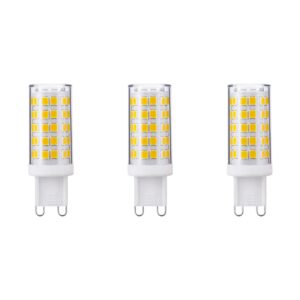 SPL G9 LED Lamp 4W Dimbaar - Warm Wit - 420lm - LED Buislamp T19 - 3 Stuks - 2700K - 230 Volt