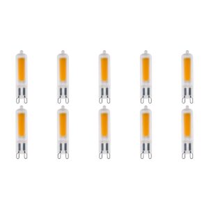 SPL G9 LED Lamp 3W - Warm Wit - 260lm - LED Buislamp T13.3 - Mat - 10 Stuks - 2700K - 230 Volt