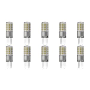 SPL G9 LED Lamp 4.2W Dimbaar - Warm Wit - 550lm - LED Buislamp T18 - 10 Stuks - 2700K - 230 Volt