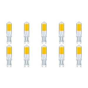 SPL G9 LED Lamp 2.2W - Warm Wit - 250lm - LED Buislamp T14.5 - 10 Stuks - 2700K - 230 Volt