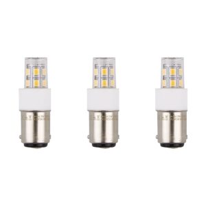 SPL Ba15d LED Lamp 2W - Neutraal Wit - 200lm - LED Buislamp T17 - 3 Stuks