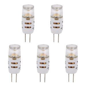 SPL G4 LED Lamp 1W Dimbaar - Warm Wit - 100lm - T10 - 5 Stuks