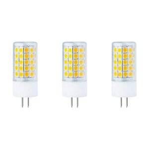 SPL GY6.35 LED Lamp 4.6W Dimbaar - CRI 90 - Warm Wit - 400lm - LED T18 Buislamp - 3 Stuks