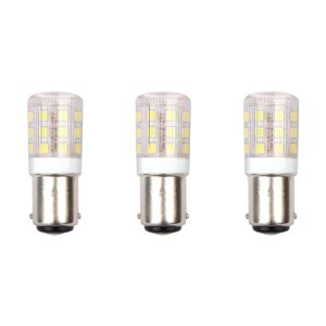 SPL Ba15d LED Lamp 3W - Neutraal Wit - 250lm - LED Buislamp T18 - 3 Stuks