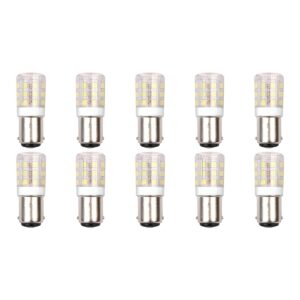 SPL Ba15d LED Lamp 3W - Neutraal Wit - 250lm - LED Buislamp T18 - 10 Stuks