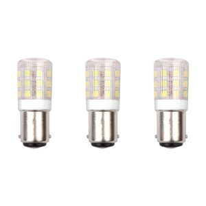SPL Ba15d LED Lamp 3W - Neutraal Wit - 250lm - LED Buislamp T18 - 3 Stuks