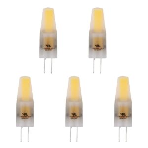 SPL G4 LED Lamp 1.5W Dimbaar - Warm Wit - 140lm - T10 - Mat - 5 Stuks