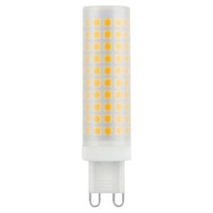 SPL G9 LED Lamp 6W Dimbaar - Warm Wit - 650lm - LED Buislamp T18 - Mat - Per Stuk - 2700K - 230 Volt