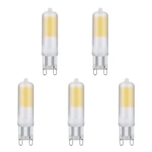 SPL G9 LED Lamp 2.2W - Warm Wit - 250lm - LED Buislamp T14.5 - Mat - 5 Stuks - 2700K - 230 Volt