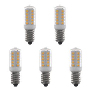 SPL E14 LED Lamp 3W Dimbaar - Warm Wit - 280lm - LED Buislamp T16 - 5 Stuks