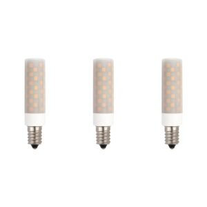 SPL E14 LED Lamp 6W Dimbaar - Neutraal Wit - 660lm - LED Buislamp T18 - Opaal - 3 Stuks