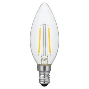 SPL E14 LED Lamp 2W Dimbaar - CRI 93 - Extra Warm Wit - 2500K - LED Filament Kaars C35 - Vervangt 16W - Per Stuk