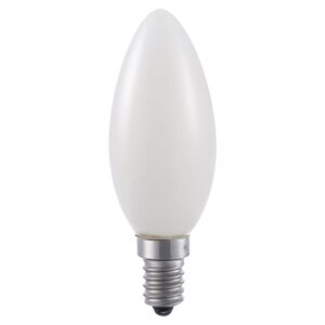 SPL E14 LED Lamp 3W Dimbaar - CRI 90 - Opaal - Extra Warm Wit - 2500K - LED Filament Kaars C35 - Vervangt 25W - Per Stuk
