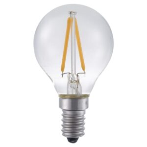 SPL E14 LED Lamp 2W Dimbaar - CRI 93 - Extra Warm Wit - 2500K - LED Filament Globe G45 - Vervangt 15W - Per Stuk