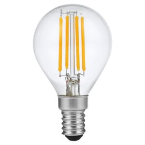 SPL E14 LED Lamp 4W Dimbaar - CRI 90 - Extra Warm Wit - 2200K - LED Filament Globe G45 - Vervangt 28W - Per Stuk