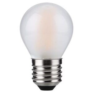 SPL E27 LED Lamp 4W Dimbaar - CRI 93 - Extra Warm Wit - LED Filament G45 - Melkglas - Vervangt 30W - Per Stuk