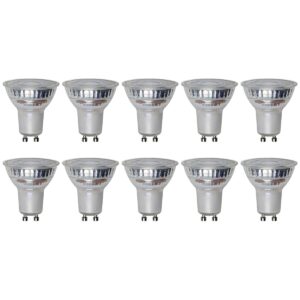 SPL GU10 LED Lamp 3.4W Dimbaar - CRI 97 - Warm Wit - 2700K - LED Spot MR16 - Vervangt 25W - 10 Stuks