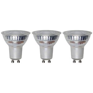 SPL GU10 LED Lamp 3.4W Dimbaar - CRI 97 - Warm Wit - 2700K - LED Spot MR16 - Vervangt 25W - 3 Stuks
