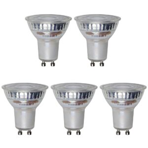 SPL GU10 LED Lamp 5.2W Dimbaar - CRI 97 - Warm Wit - 3000K - LED Spot MR16 - Vervangt 35W - 5 Stuks