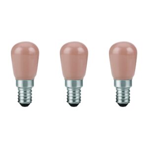 SPL E14 LED Lamp 2W Dimbaar - Extra Warm Wit - 1800K - LED Filament P26 Flame - 3 Stuks