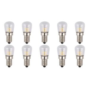 SPL E14 LED Lamp 2W - Koelkastlampje - Warm Wit - 2700K - LED Buislamp P23 - Vervangt 17W - 10 Stuks