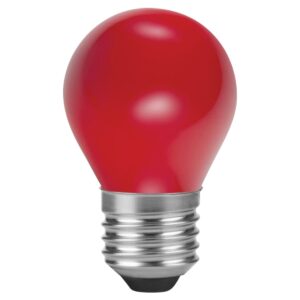 SPL E27 LED Lamp 1W - Rood - LED Filament Mini Globe/Kogel G45 - Feestverlichting - Per Stuk