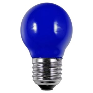 SPL E27 LED Lamp 1W - Blauw - LED Filament Mini Globe/Kogel G45 - Feestverlichting - Per Stuk