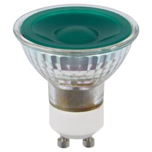 SPL GU10 LED Lamp 5W Dimbaar - Groen - LED Spot MR16 - Feestverlichting - Per Stuk