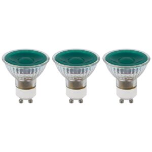 SPL GU10 LED Lamp 5W Dimbaar - Groen - LED Spot MR16 - Feestverlichting - 3 Stuks