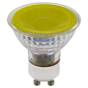 SPL GU10 LED Lamp 5W Dimbaar - Geel - LED Spot MR16 - Feestverlichting - Per Stuk