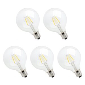 Spectrum Dimbare LED Lamp E27 8.5W - 230V - 1150 Lumen - 2700K Warm Wit - Gezellig Licht - Dimbaar - Energiezuinig - 5 stuks