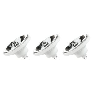 Spectrum GU10 LED Spot AR111 - 10 Watt - 230V - 800 Lumen - 3000K Warm wit - Gezellig licht - Energiezuinig - 3 stuks