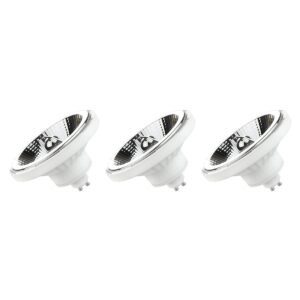 Spectrum GU10 LED Spot AR111 - 10 Watt - 230V - 950 Lumen - 3000K Warm wit - Gezellig licht - Energiezuinig - 3 stuks