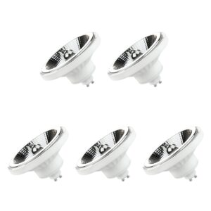 Spectrum GU10 LED Spot AR111 - 12 Watt - 230V - 1200 Lumen - 3000K Warm wit - Gezellig licht - Energiezuinig - 5 stuks