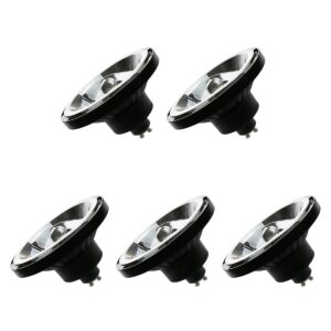 Spectrum GU10 LED Spot AR111 - 12 Watt - 230V - 1200 Lumen - 3000K Warm wit - Gezellig licht - Energiezuinig - 5 stuks