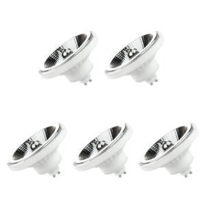 Spectrum GU10 LED Spot AR111 - 12 Watt - 230V - 1200 Lumen - 4000K Neutraal wit - Natuurlijk licht - Energiezuinig - 5 stuks