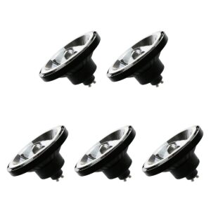 Spectrum GU10 LED Spot AR111 - 12 Watt - 230V - 1200 Lumen - 4000K Neutraal wit - Natuurlijk licht - Energiezuinig - 5 stuks