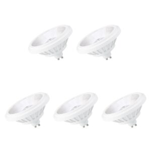 Spectrum GU10 LED Spot AR111 - 14 Watt - 230V - 1200 Lumen - 2700K Warm wit - Gezellig licht - Energiezuinig - 5 stuks