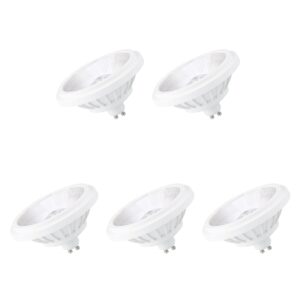 Spectrum GU10 LED Spot AR111 - 14 Watt - 230V - 1200 Lumen - 4000K Neutraal wit - Natuurlijk licht - Energiezuinig - 5 stuks