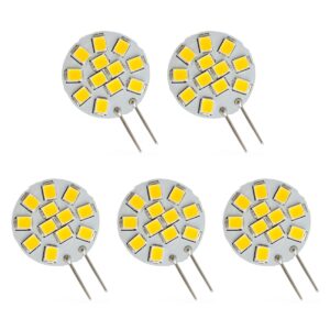 Spectrum LED Insteeklampje G4 1.2W - 12V - 160 Lumen - 3000K Warm wit - Gezellig licht - Energiezuinig - 5 stuks