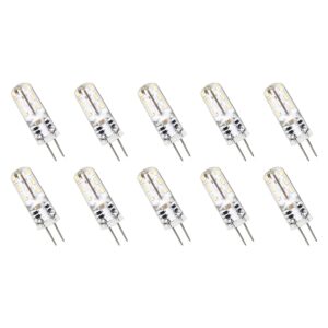 Spectrum LED Insteeklampje G4 1.5W - 12V - 95 Lumen - 3000K Warm wit - Gezellig licht - Energiezuinig - 10 stuks