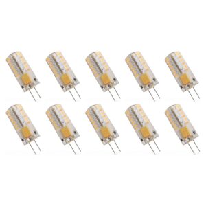 Spectrum LED Insteeklampje G4 2W - 12V - 175 Lumen - 6000K Koud wit - Helder daglicht - Energiezuinig - 10 stuks