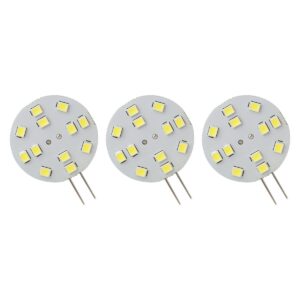 Spectrum LED Insteeklampje G4 2W - 12V - 230 Lumen - 6000K Koud wit - Helder daglicht - Energiezuinig - 3 stuks