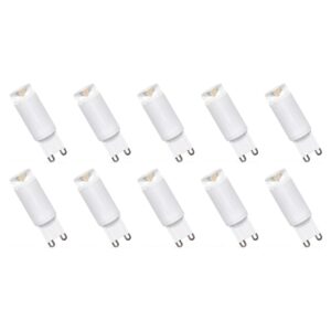 Spectrum LED Insteeklampje G9 2.5W - 230V - 190 Lumen - 3000K Warm wit - Gezellig licht - Energiezuinig - 10 stuks