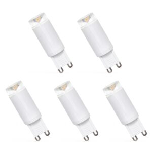 Spectrum LED Insteeklampje G9 2.5W - 230V - 200 Lumen - 4000K Neutraal Wit - Natuurlijk Licht - Energiezuinig - 5 stuks