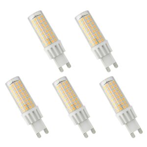 Spectrum LED Insteeklampje G9 7W - 230V - 780 Lumen - 4000K Neutraal Wit - Natuurlijk Licht - Energiezuinig - 5 stuks