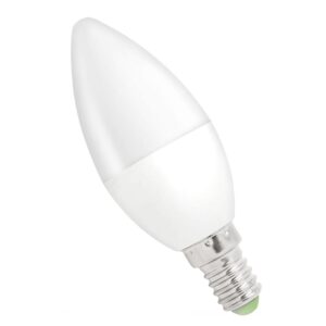 Spectrum LED Kaarslamp E14 4W - 230V - 330 Lumen - 3000K Warm wit - Gezellig licht - Energiezuinig