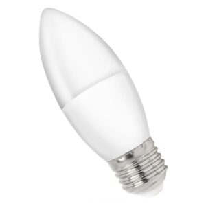 Spectrum LED Kaarslamp E27 4W - 230V - 320 Lumen - 3000K Warm wit - Gezellig licht - Energiezuinig