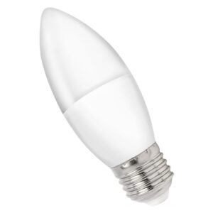 Spectrum LED Kaarslamp E27 8W - 230V - 710 Lumen - 6000K Koud wit - Helder daglicht - Energiezuinig