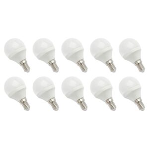 Spectrum LED Kogellamp E14 6W - 230V - 540 Lumen - 4000K Neutraal Wit - Natuurlijk Licht - Energiezuinig - 10 stuks